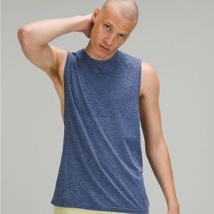 Lululemon Metal Vent Tech Sleeveless Shirt 2.0 - Midnight Shadow/Tempest Blue M